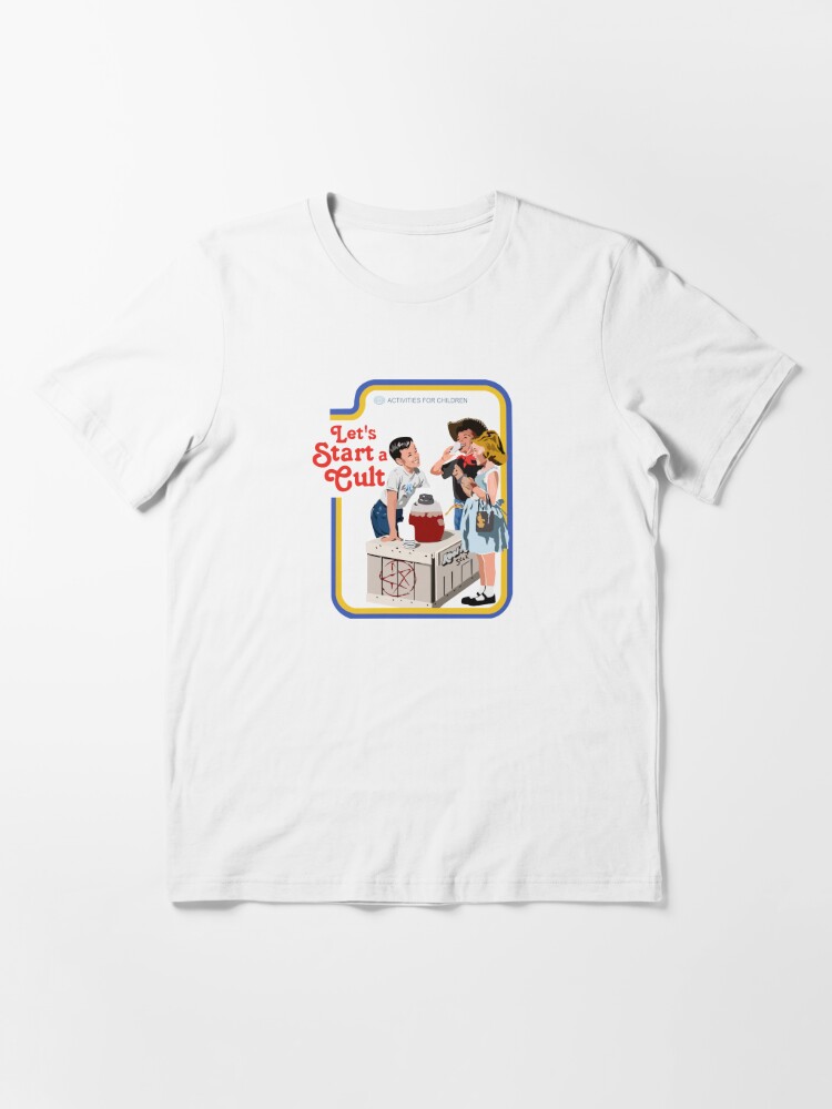 Vintage Child Game Tee Let's Start A Cult T-Shirt