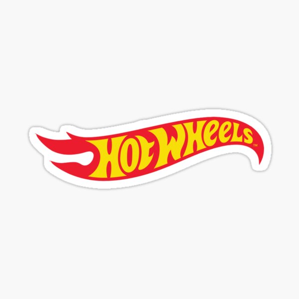 Hot Wheels : Marchandise Logo Classique - Sticker