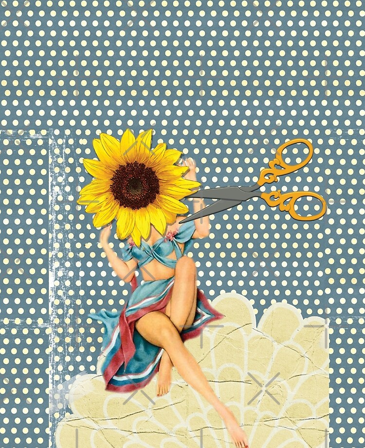 Weirdcore Dreamcore Sunflower Eye | Art Print