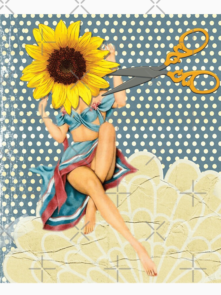 Weirdcore Dreamcore Sunflower Eye | Poster