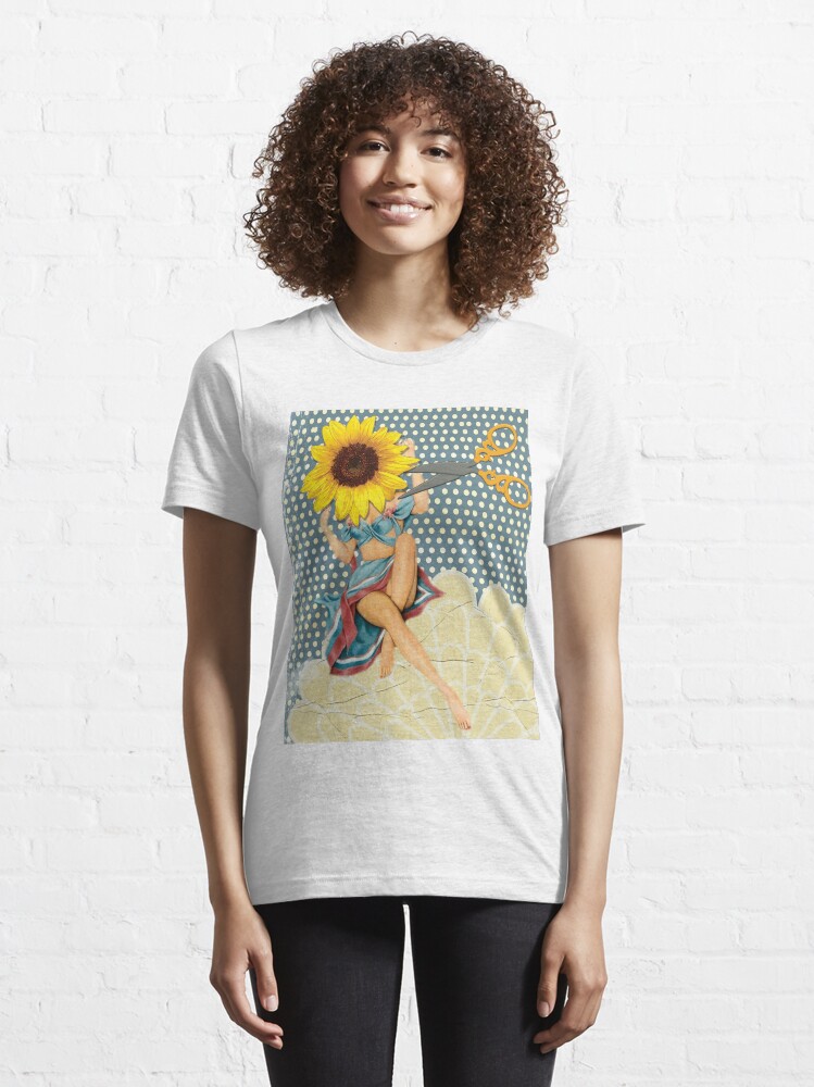 Weirdcore Dreamcore Sunflower Eye | Art Print