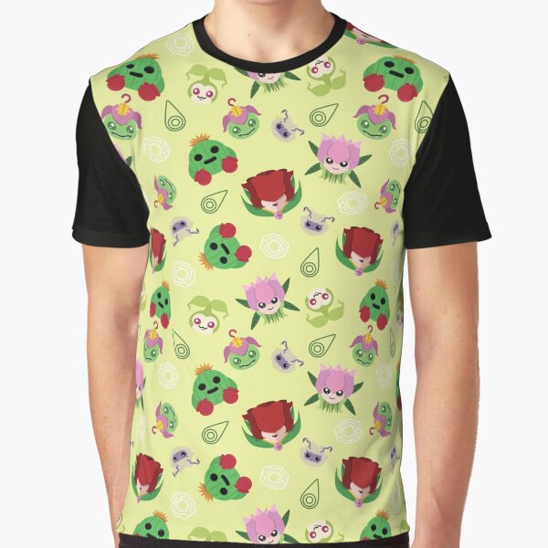 Digital Sincerity Pattern Graphic T-Shirt