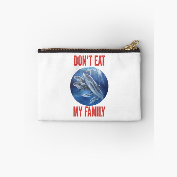 Item preview, Happy Dolphin Day with endangered dolphins playing in the ocean designed and sold by TJHstudio.