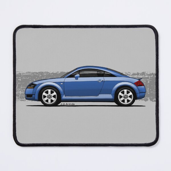 Item preview, My hand drawing of the blue German coupe designed and sold by designjaag.