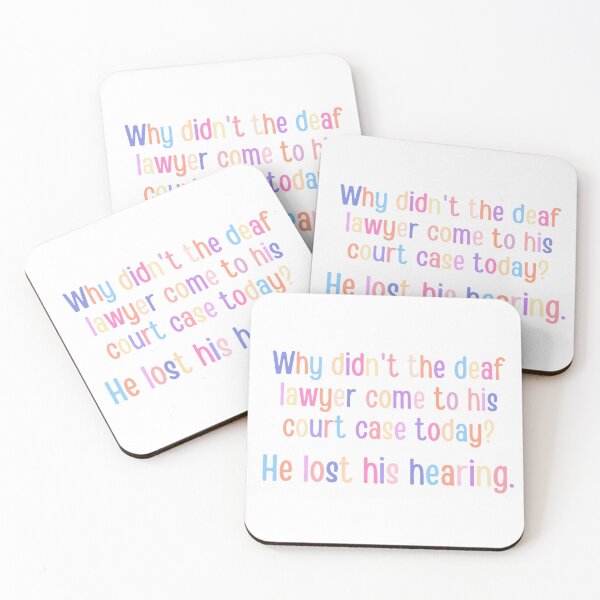 Item preview, Lawyer joke/pun - funny lawyer gift (color) #12 designed and sold by PickaSticka.