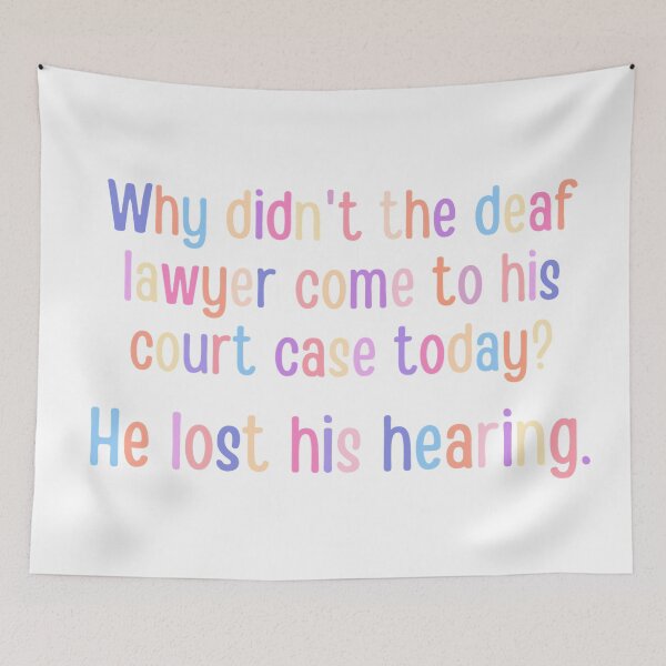 Item preview, Lawyer joke/pun - funny lawyer gift (color) #12 designed and sold by PickaSticka.