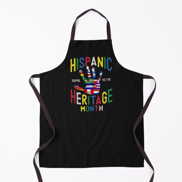 Item preview, Hispanic Heritage Month Woman Hand Print Latino Countries Flags Vintage designed and sold by alenaz.