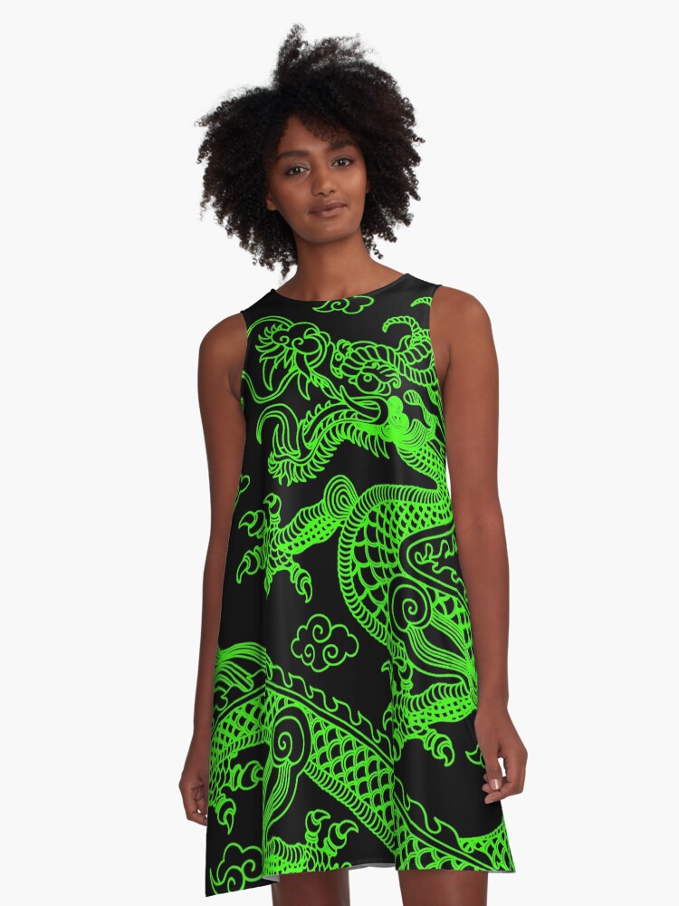 Green dragon dress best sale