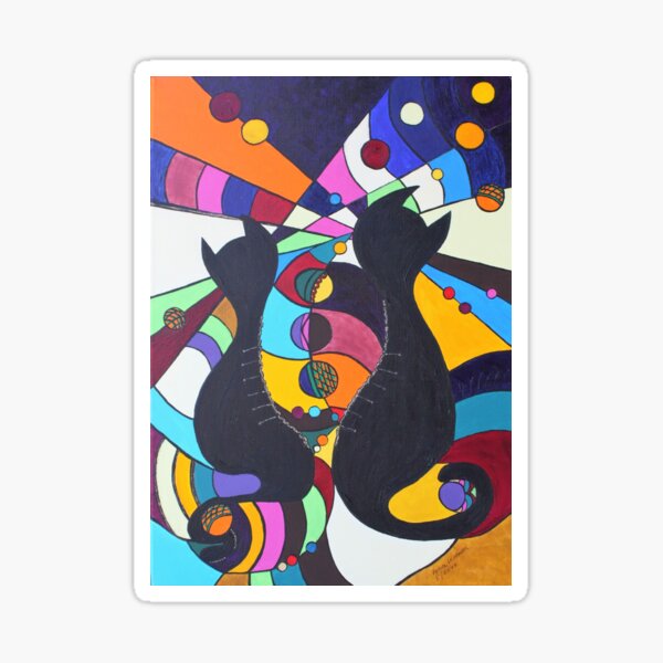 Zip Kitten - free! Sticker