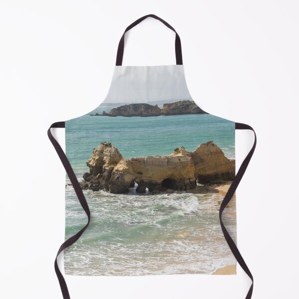 Item preview, Seastacks and Lacy Seafoam - Praia dos Tres Castelos Beach Portimao Portugal designed and sold by Georgia Mizuleva.
