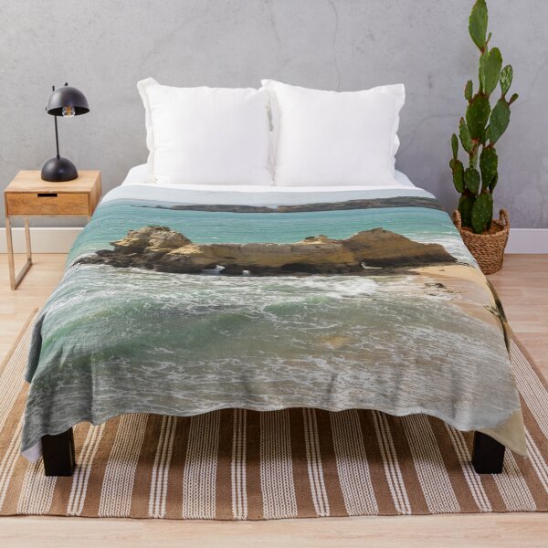 Item preview, Seastacks and Lacy Seafoam - Praia dos Tres Castelos Beach Portimao Portugal designed and sold by Georgia Mizuleva.