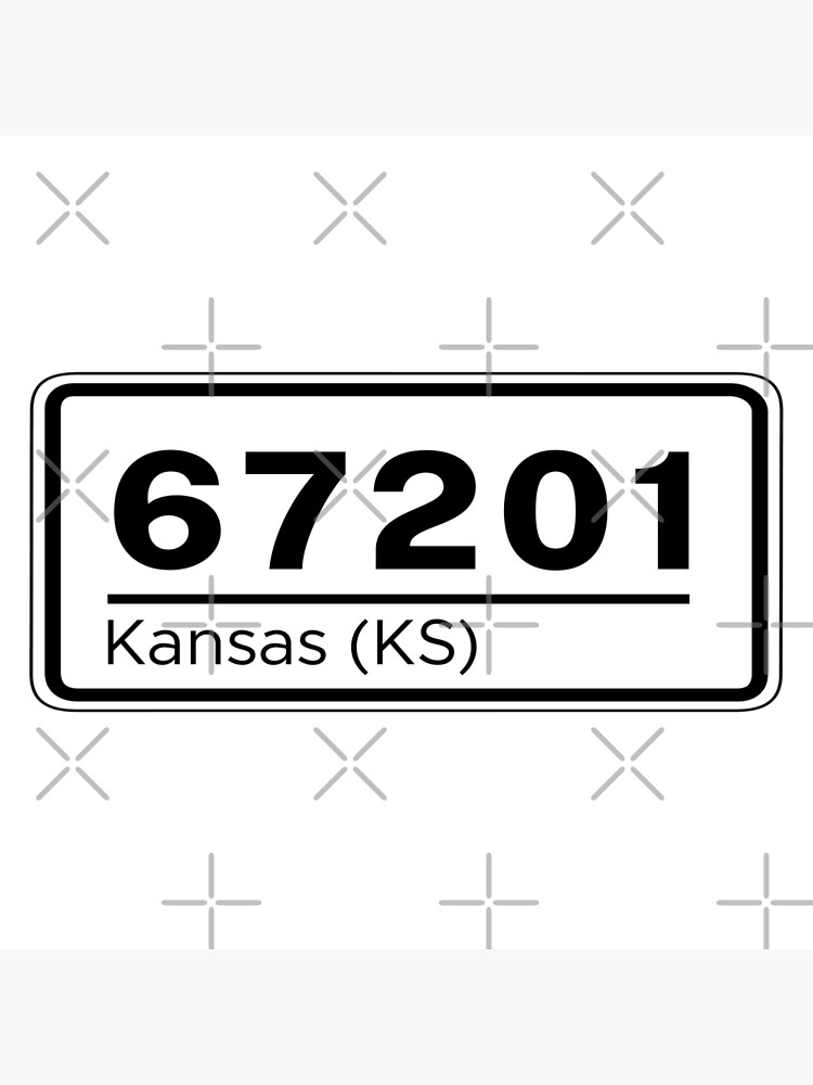 Kansas KS 67201 Postal Code | Poster