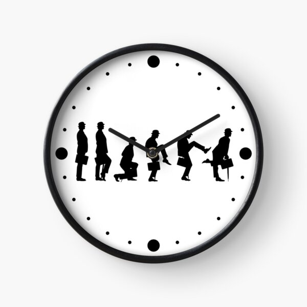 Ministry of Silly Walks T Shirt Clock