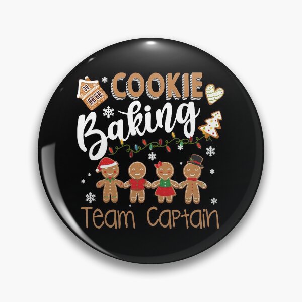 Artikelvorschau, Cookie Baking Team Captain Christmas Bakers Lebkuchen Weihnachten entworfen und verkauft von iciamarks59.