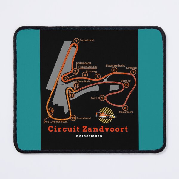 Item preview, Circuit Zandvoort Racing Route Graphic designed and sold by CamHarness.