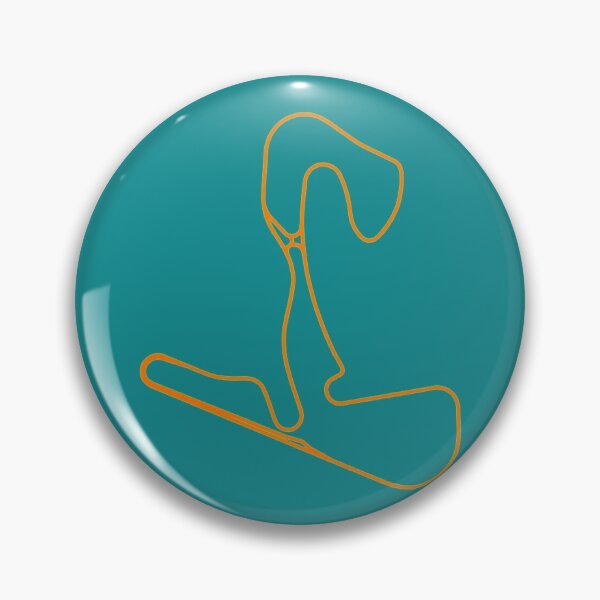 Item preview, Circuit Zandvoort Track Circuit Layout Orange   designed and sold by CamHarness.