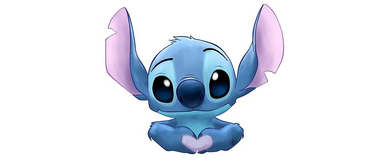 disney showcase stitch heart