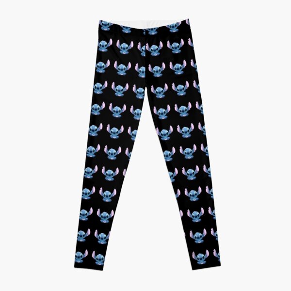 Experiment 626 (Stitch) Zoomed In Leggings for Sale by AlexBowman314