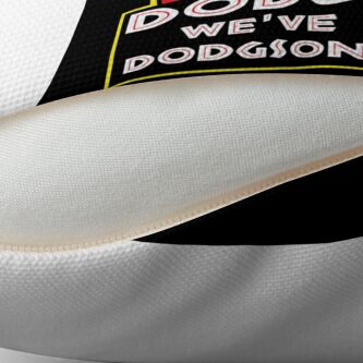 Alternate view of We've Got Dodgson Here Throw Pillow