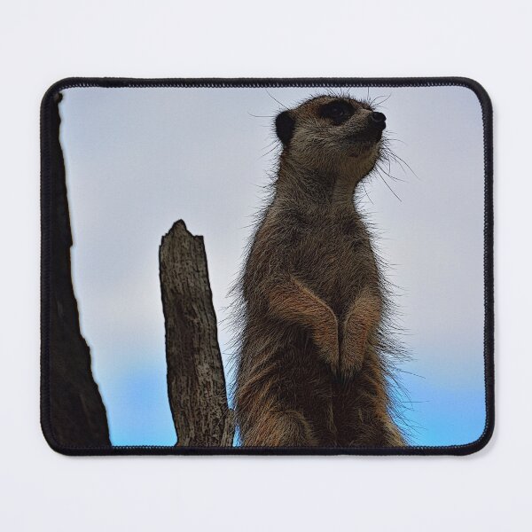 Item preview, Cartoon Meerkat Keeping watch Sentry designed and sold by briana-rose.