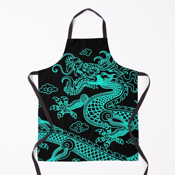 Item preview, Turquoise Chinese Dragon designed and sold by SoccaTamam.