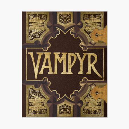 Vampyr Book Art Board Print