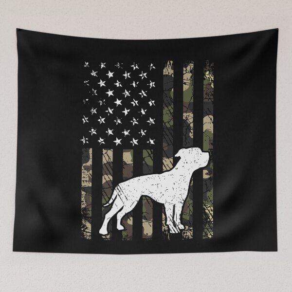 Item preview, American Bulldog Camouflage USA Flag designed and sold by rafaeltto.