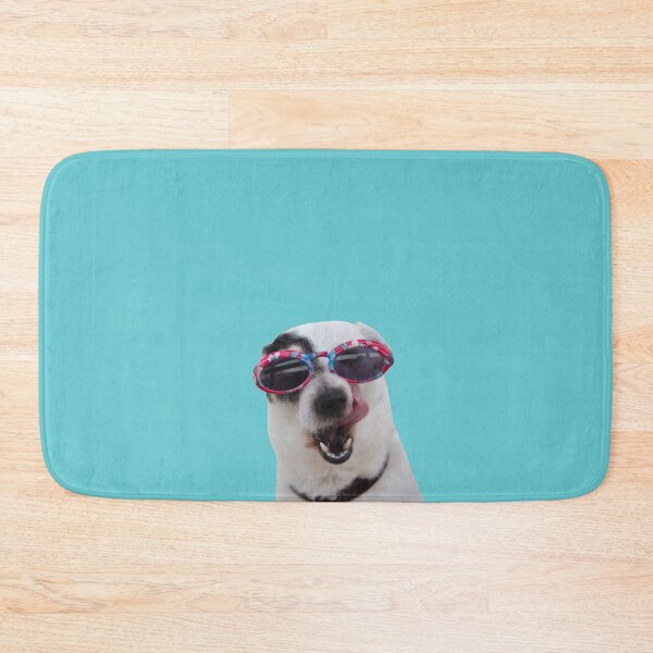 Item preview, Stylish Funny Dog (Blue BG) designed and sold by FilipeFerreira.