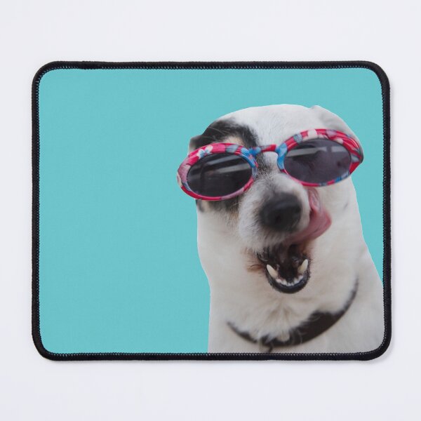 Item preview, Stylish Funny Dog (Blue BG) designed and sold by FilipeFerreira.