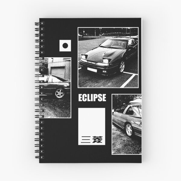 Item preview, MITSUBISHI ECLIPSE D20 Black 'N White Archive (Black Version) designed and sold by Cero81.
