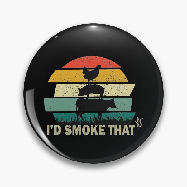 Item preview,  Mens Chef Butcher Cook BBQ I'd Smoke That Cow Beef Funny designed and sold by lovelystore200.