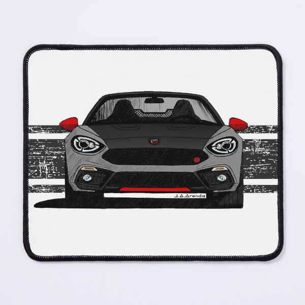 Item preview, My drawing of the Italian sports Spider in gray designed and sold by designjaag.