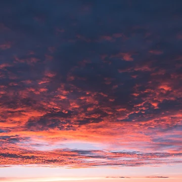 Aperçu de l'œuvre Coucher de Soleil Nuages Rouges de Eyecatcher007