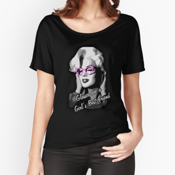 Glasses Are A Girl's Best Friend Relaxed Fit T-Shirt