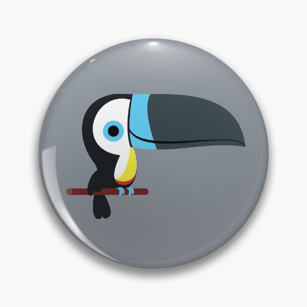 Item preview, Cute channel billed toucan designed and sold by Petits Pixels.