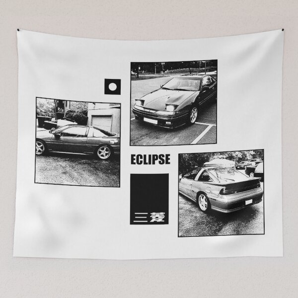 Item preview, MITSUBISHI ECLIPSE D20 Black 'N White Archive designed and sold by Cero81.