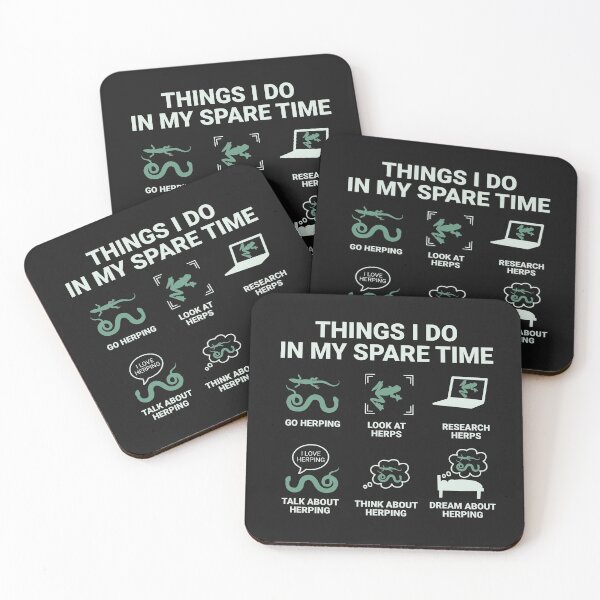 Item preview, Funny Herping And Herpetology Things I Do In My Spare Time Gift designed and sold by JokeGysen.