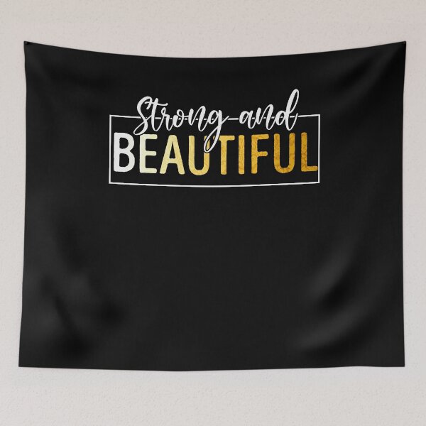Item preview, Strong and Beautiful Shirt, Feminist Shirt, Self Motivation Shirt, Love Yourself Shirt Gift for Curvy Girl Women designed and sold by VibesTraining.