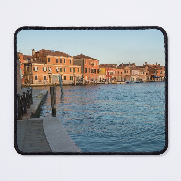 Item preview, Vibrant Murano Island - Silky Afternoon on Riva Longa on the Grand Canal designed and sold by Georgia Mizuleva.