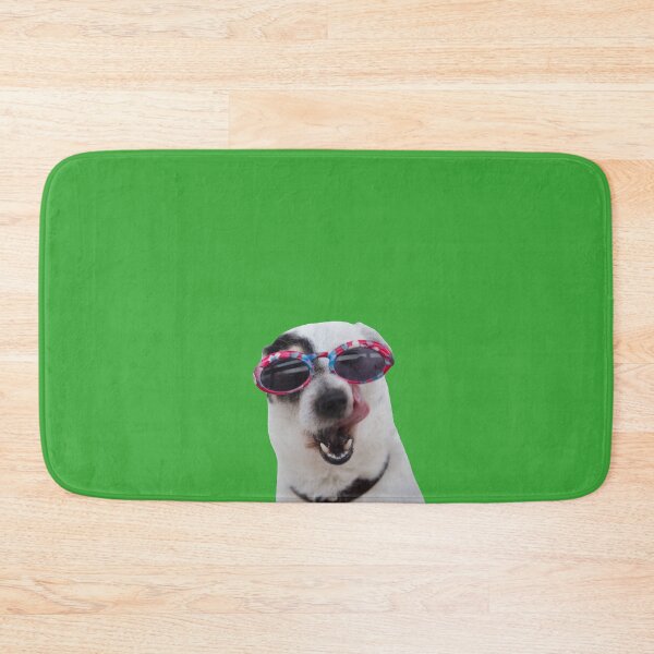 Item preview, Stylish Funny Dog (Green BG) designed and sold by FilipeFerreira.