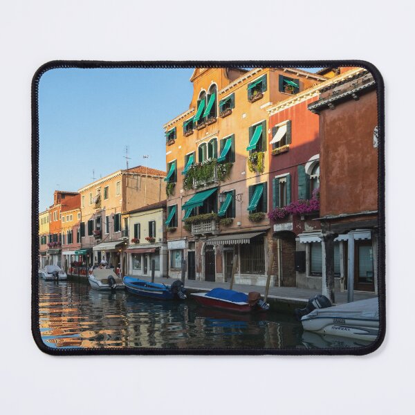 Item preview, Vibrant Murano Island - Silky Afternoon on the Glassmakers Canal Rio dei Vetrai  designed and sold by Georgia Mizuleva.