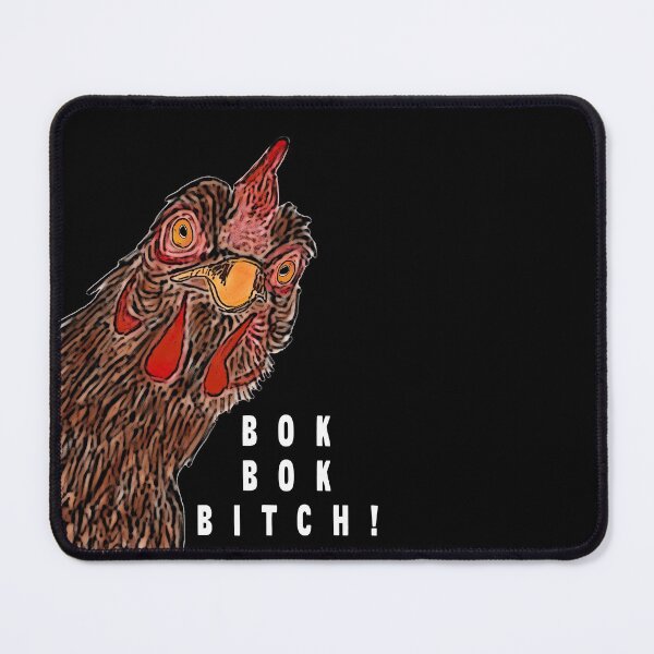 Item preview, Bok Bok Bitch Crazy Rich Badass Chickens Black  designed and sold by briana-rose.