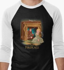 The Girl In The Fireplace Men's Baseball ¾ T-Shirt