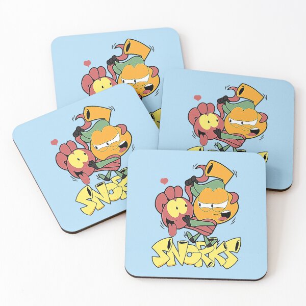 Item preview, the snorks Junior And Occy  designed and sold by Stalwart913.