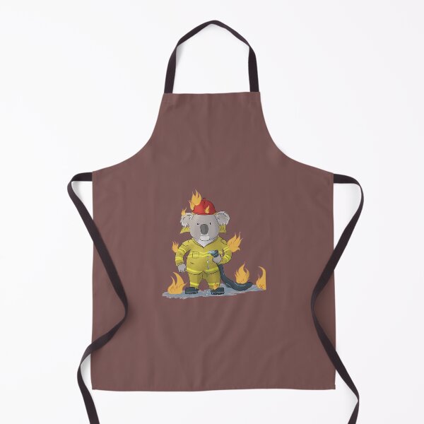 Item preview, Extraño Koala - Bombero designed and sold by purplevioletSH.