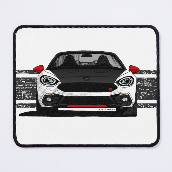 Item preview, My drawing of the Italian sports white Spider designed and sold by designjaag.