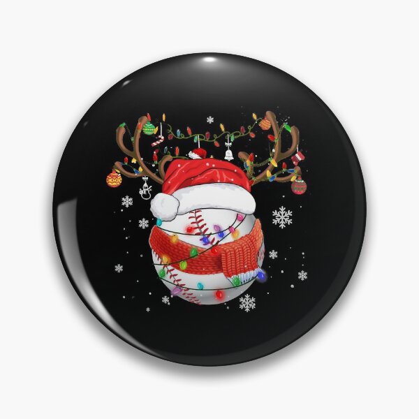 Item preview, Santa Hat Baseball Reindeer Christmas Funny Players Baseball  designed and sold by iciamarks59.
