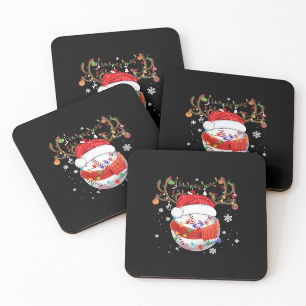 Item preview, Santa Hat Baseball Reindeer Christmas Funny Players Baseball  designed and sold by iciamarks59.