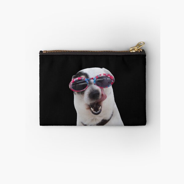 Item preview, Stylish Funny Dog (Black BG) designed and sold by FilipeFerreira.