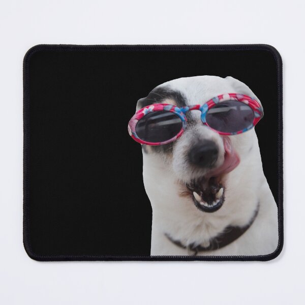 Item preview, Stylish Funny Dog (Black BG) designed and sold by FilipeFerreira.